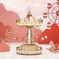 3D Wooden Puzzles DIY Music Box Swing Ride