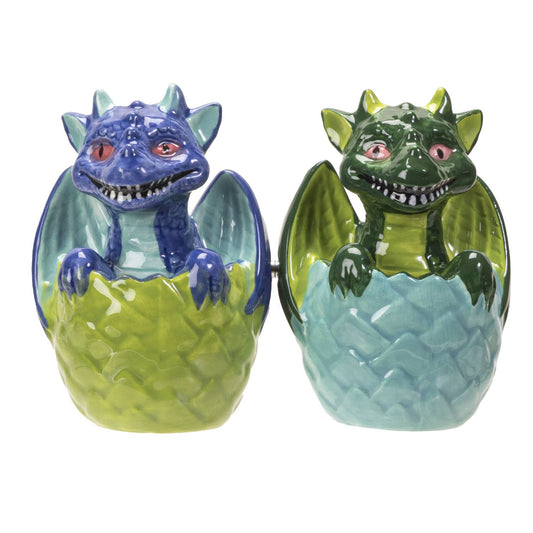 Dragon Hatchling Salt and Pepper Shaker Set