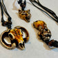 Carved Animal Bone Necklaces Handcrafted Artisanal Jewelry