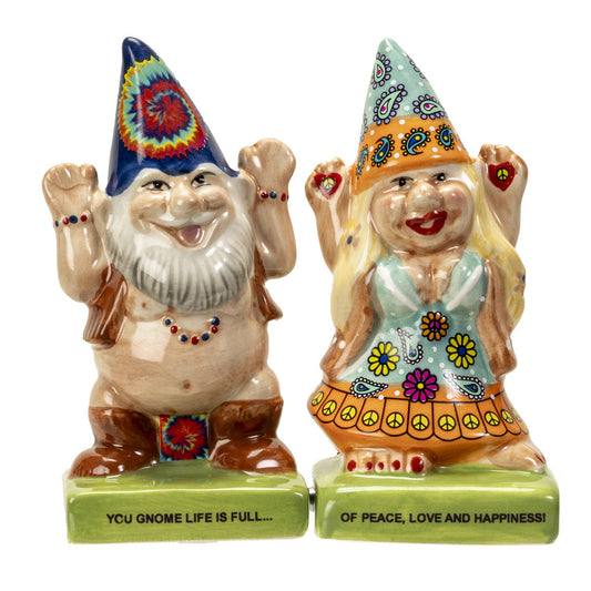 15269 Hippie Gnomes Salt and Pepper Shaker C/48