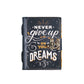 Leather Travel Journal With Quotes Notebook For Adventurers