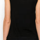 TANK TOP WITH CHIFFON LAYER