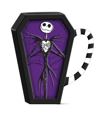 Nightmare Before Christmas Coffin Ceramic 3D Sculpted Mug