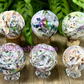 5-7 Pcs Aura Sphalerite Sphere Crystal Ball healing energy 