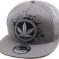 MARIJUANA LEAF SNAPBACK