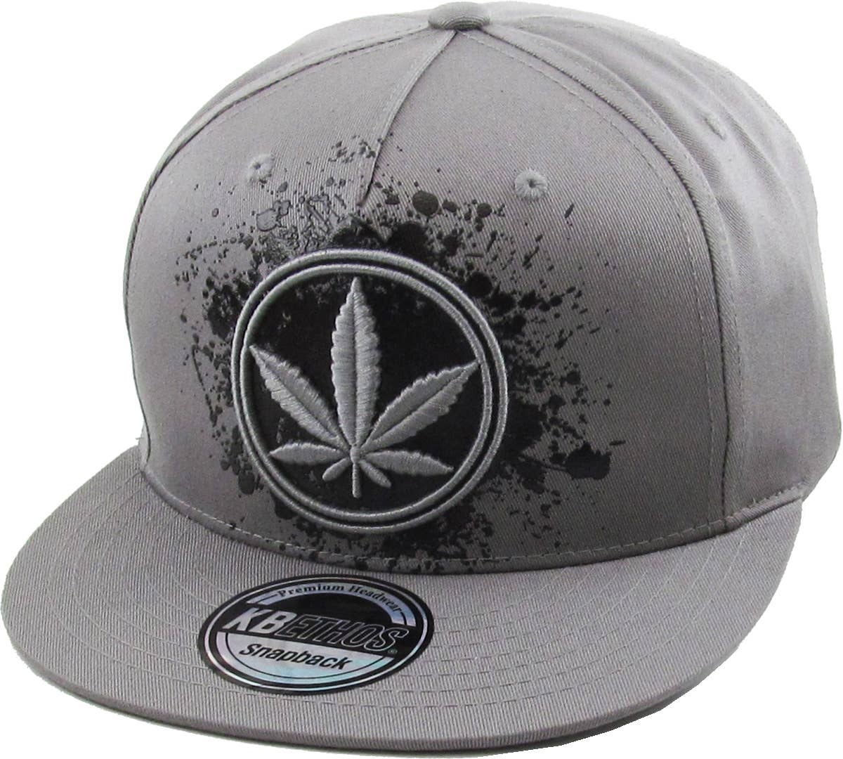 MARIJUANA LEAF SNAPBACK