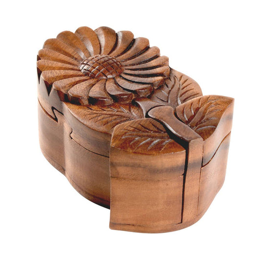Sunflower Puzzle Box