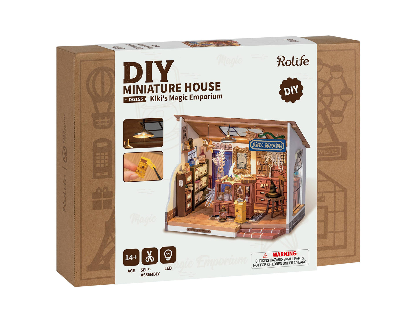Kiki's Magic Emporium DIY Miniature house Wooden