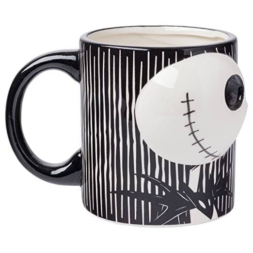Nightmare Before Christmas 2 pc Sculpted Mugs (no retail box