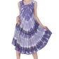 Paisley Block Print Tie Dye Beach Dress