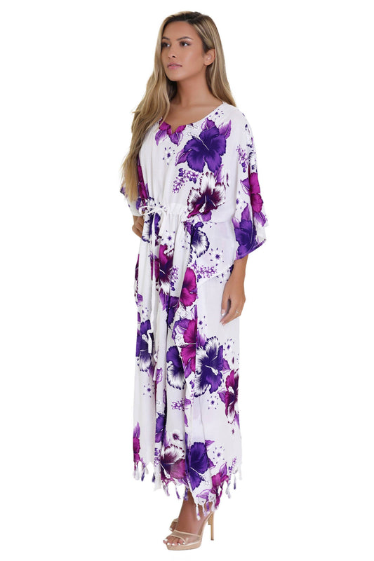 Tropical Print Cover Up