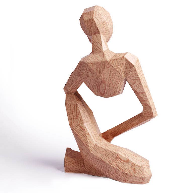 Sculpture 3D Paperart Origami Model, PaperCraft Kit