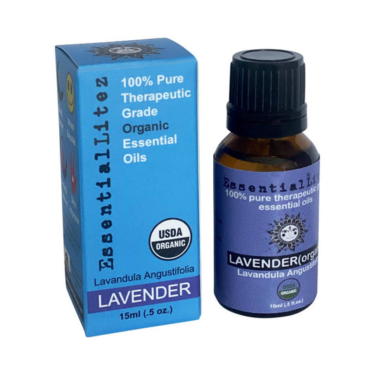 100% Pure Essential Oil (Lavender) 15ml USDA ORGANIC