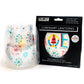 Luminary - Flakey - Christmas Noel with Snowflakes
