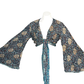 Silky Wrap tops/ Boho Tops
