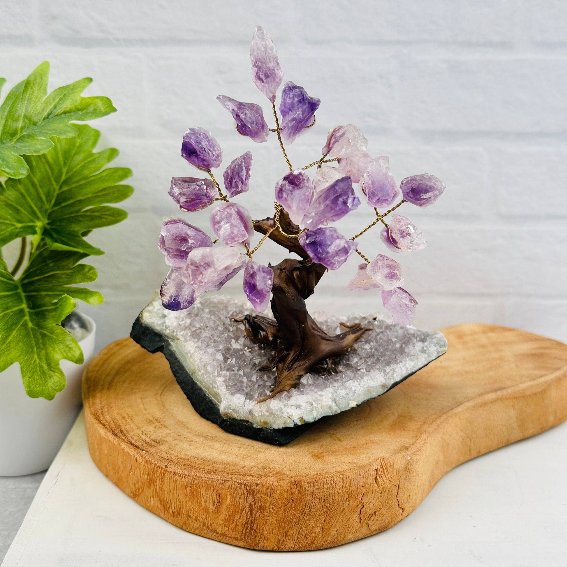 Delight in the beauty of Crystal Trees - Gemstone Crystal Trees with Crystal Stone B, perfect for enchanting decor.