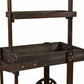 Country Market Flower Stand Raised Garden Bed - Charred Fir