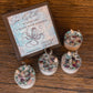 Sea Witch Tealight Crystal Candles, Ritual Candles