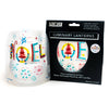 Luminary - Flakey - Christmas Noel with Snowflakes