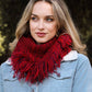 Soft and Warm Marled Knit Infinity Loop Scarf ♾️