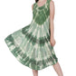 Paisley Block Print Tie Dye Beach Dress