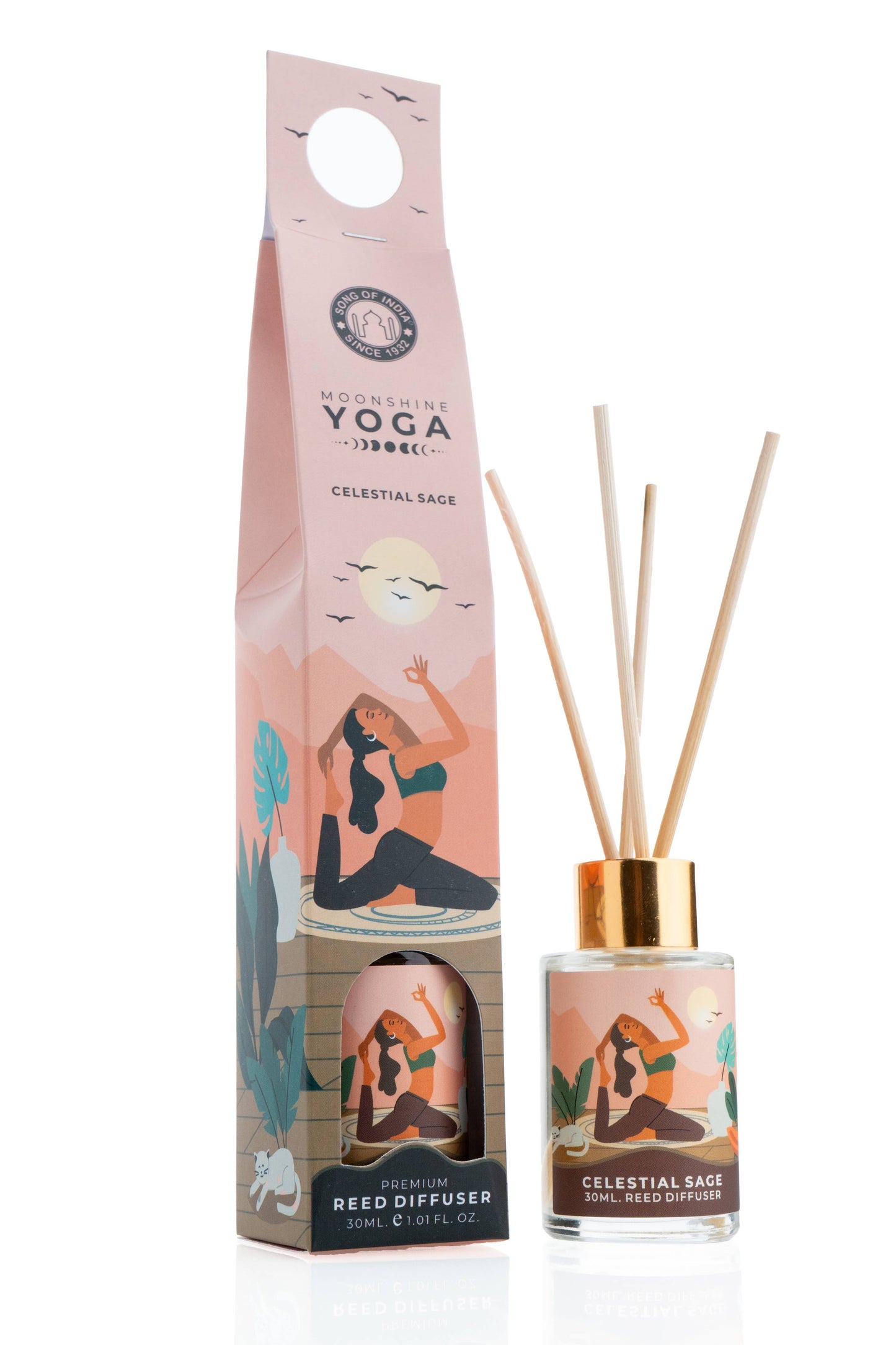 Celetial Sage Yoga Reed Diffuser