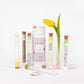 NEW BATH SALTS IN A 8'' GLASS TUBE-bath soak, bath salts -432