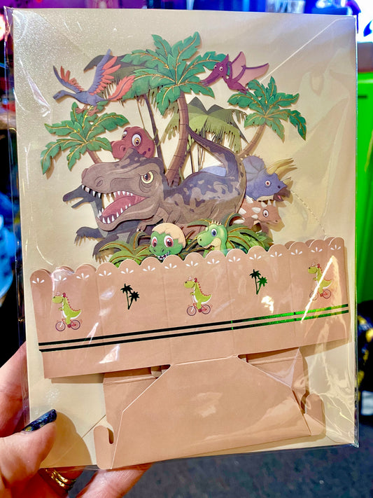 Popup 3D Dragon Kids Card Interactive Toy For Playtime Gift