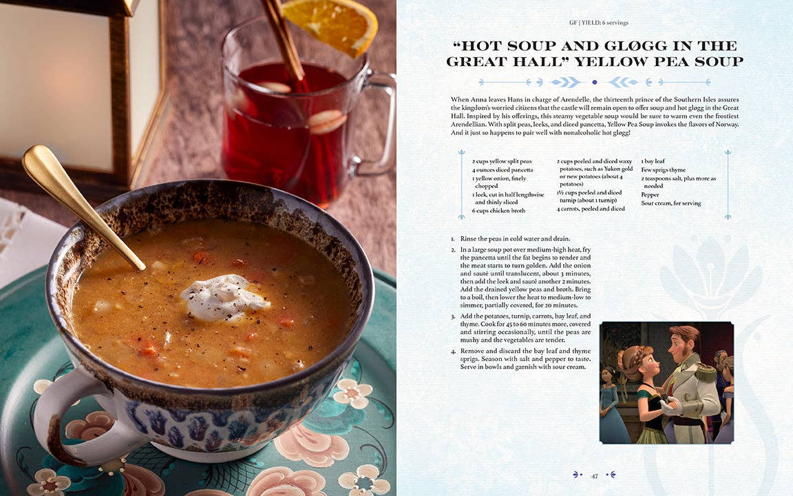 Disney Frozen Official Cookbook With Scandinavian Arendelle Recipes