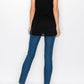 TANK TOP WITH CHIFFON LAYER