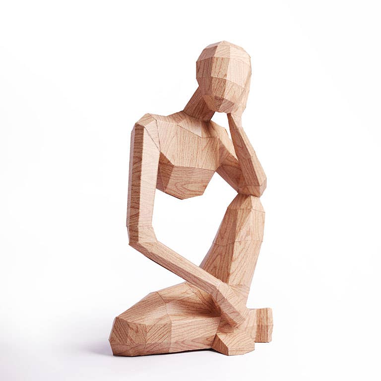 Sculpture 3D Paperart Origami Model, PaperCraft Kit