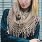 Tassel Fringe Knit Infinity Scarf – Cozy & Stylish 🧣