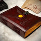 Leather Journal Notebook With Harry Potter Embossed