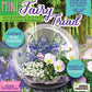 Mini Fairy Triad Glass Terrarium