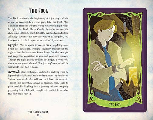 Hocus Pocus Tarot Deck And Guidebook Official Sanderson Sisters