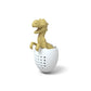 Dinosaur baby tea leak silicone