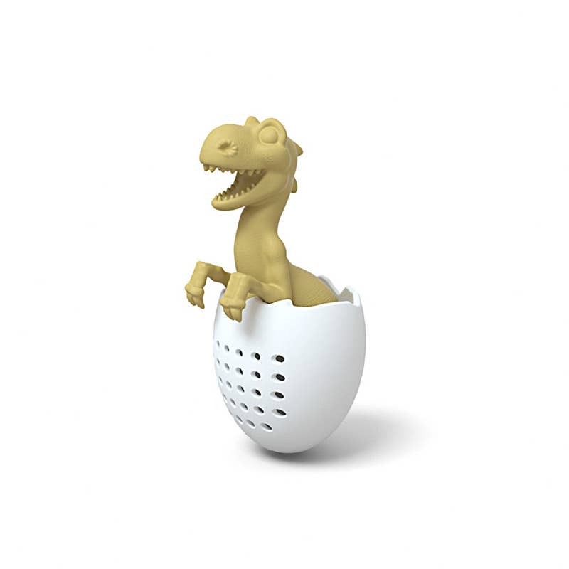 Dinosaur baby tea leak silicone