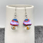 Multi Style Polymer Clay and Glass Mushroom Earrings