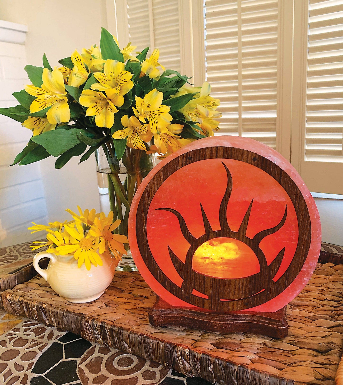 Crystal Himalayan Salt Lamp - Large (RK2)