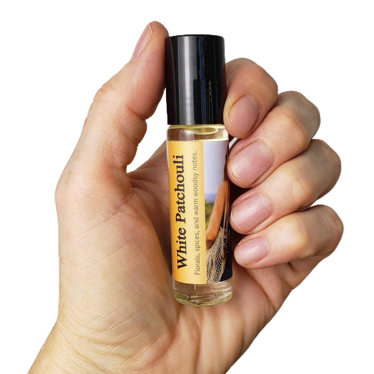River Village White Patchouli Perfume Oil Floral Blend Bergamot Peony Spice