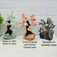 Crystal Trees - Gemstone Crystal Trees with Crystal Stone B in various styles, perfect for adding enchantment to your space.