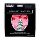 Luminary - SleighingIt - Christmas Santa and his Reindeer