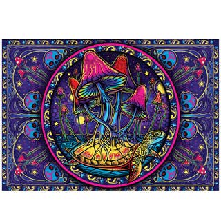 3D Mushroom Tapestry