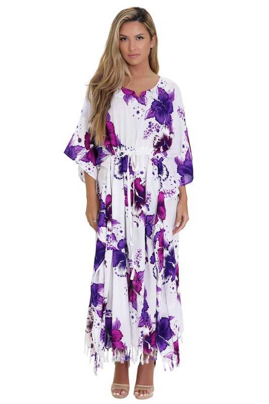 Tropical Print Cover Up