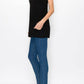 TANK TOP WITH CHIFFON LAYER