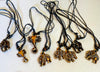 Carved Bone Elephant Necklaces