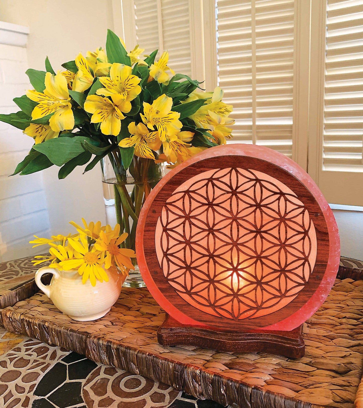 Crystal Himalayan Salt Lamp - Large (RK2)