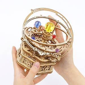 Starry Night Orrery Mechanical Music Box