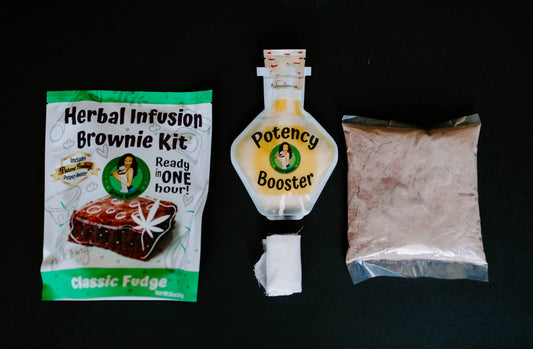 DIY Edibles: Herbal Infusion Brownie Kit (CASE OF 24)