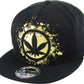 MARIJUANA LEAF SNAPBACK